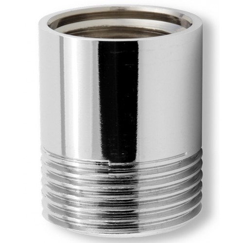 FERRO Adapter Universal chrom 1/2" x 3/4"