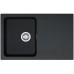 B-Ware!Franke Orion OID 611-78, 780x500 mm, Spüle tectonite schwarz 114.0288.588- mit Loch