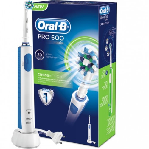 ORAL-B Pro 600 Cross Action elektrische Zahnbürste