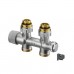 OVENTROP-Anschlussarmatur "Multiblock T" Dg, Rp 1/2 AG mit "QV" Ventileinsatz