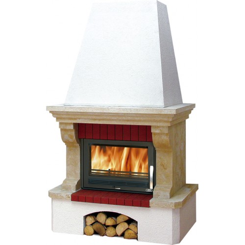 ABX Wandkamin OXFORD KLASIK 4011, Holzsims ABX Wandkamin OXFORD KLASIK 4011, Holzsims