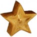 PAPSTAR Gold Star Weihnachtskerze 15438