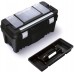 Prosperplast VIPER Werkzeugkoffer aus Kunststoff schwarz, 550 x 267 x 277 mm N22AA