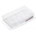 Prosperplast NUN Sortimentskasten mit 5 Fächer, 198 x 117 x 45 mm KNU20