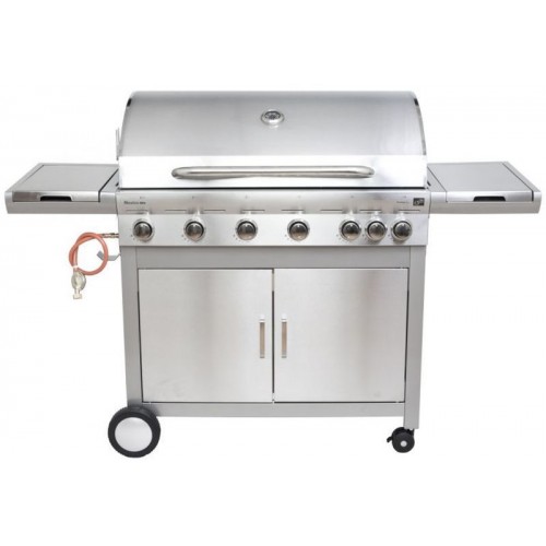 G21 Gasgrill Mexico BBQ Premium Line, 7 Brenner + gratis Reduzierventil 6390306