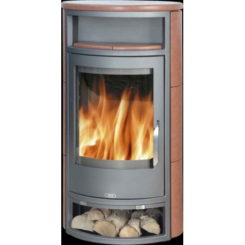 ABX POLAR 10 AQUA TV, Kaminofen mit Wärmetauscher 6 kW,grau+california/gold, Polar10SCG ABX POLAR 10 AQUA TV, Kaminofen mit Wärmetauscher 6 kW,grau+california/gold, Polar10SCG