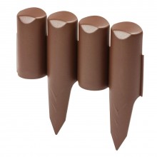 Prosperplast BORDER Palisade 2,5m, 10St. braun IPBO-R222