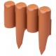 Prosperplast BORDER Palisade 2,5m, 10St. terracotta IPBO