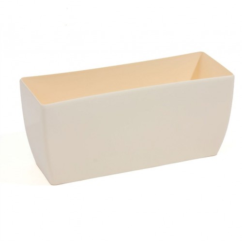 COUBI Blumenkasten 40x18x15cm, 7l creme DUP400