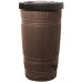 Prosperplast WOODCAN Regenwassertonne Wassertank 265l, braun IDWO265-R222