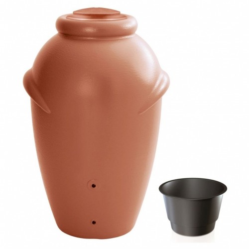 Prosperplast AQUACAN Regenwassertonne Amphore Terracotta 360 L, Wassertank ICAN360-R736