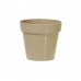 Prosperplast CUBE SHINE Blumentopf 14x12,4cm Light Coffee glänzend DCUB140S-7502U
