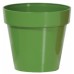 Prosperplast CUBE SHINE Blumentopf 25x22,1cm Olivengrun glänzend DCUB250S-370U