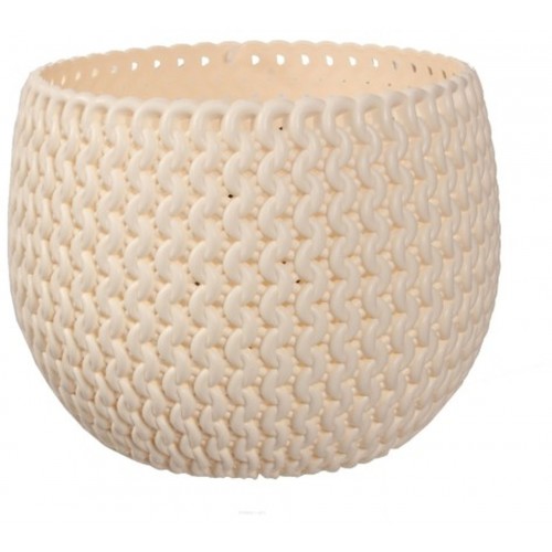 PROSPERPLAST SPLOFY BOWL Basic Blumentopf 18 cm, creme DKSP180N-CY728