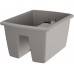 Prosperplast RESPANA Railing Blumentopf, 39,8x29,8x20,9 cm, grau DREB400