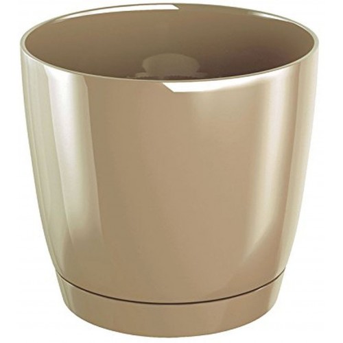 Prosperplast COUBI ROUND P Blumentopf, 28 cm, 11l, Beige DUOP280