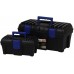 Prosperplast SETBOX 2v1 Werkzeugkoffer Set, schwarz, NBX1218