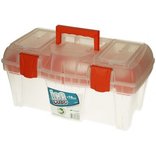 Prosperplast IceCube Werkzeugkoffer transparent, 458 x 257 x 227 mm N18ICE Prosperplast IceCube Werkzeugkoffer transparent, 458 x 257 x 227 mm N18ICE