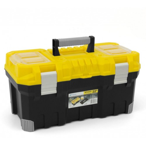 PROSPERPLAST TITAN Werkzeugkoffer gelb, 554 x 286 x 276 mm NT22CS PROSPERPLAST TITAN Werkzeugkoffer gelb, 554 x 286 x 276 mm NT22CS