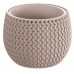 Prosperplast SPLOFY Bowl Blumentopf 18cm, 1,4l, mocca DKSP180-7529U