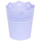 Prosperplast LACE Blumentopf mit Spitzenumrandung 11,2 cm lavendel DLAC115-2635U