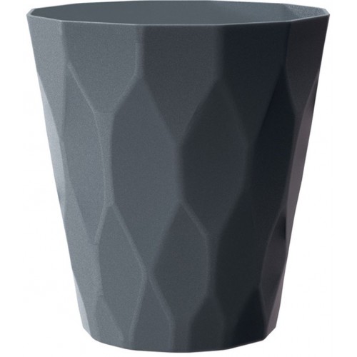 Blumentopf ROCKA H:15 cm, graphit DROC140 Blumentopf ROCKA H:15 cm, graphit DROC140