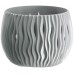 PROSPERPLAST SANDY Bowl Blumentopf 29 cm, steingrau DSK290N
