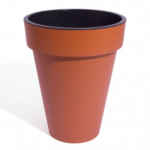 PROSPERPLAST CUBE SLIM H: 58 cm, terrakotta DCUS460