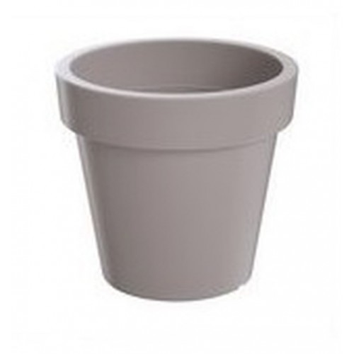 Pflanzkübel Übertopf rund LOFLY Blumentopf 54,7 L mocca DLOF500