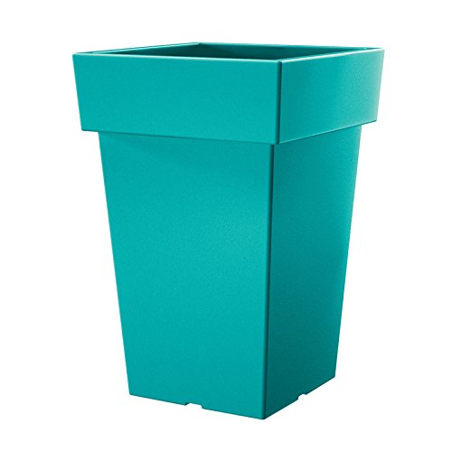 Prosperplast LOFLY SQUARE Blumentopf 23,4x23,4x35,6cm türkis DLOFQ240-320U Prosperplast LOFLY SQUARE Blumentopf 23,4x23,4x35,6cm türkis DLOFQ240-320U