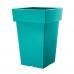 Prosperplast LOFLY SQUARE Blumentopf 23,4x23,4x35,6cm türkis DLOFQ240-320U