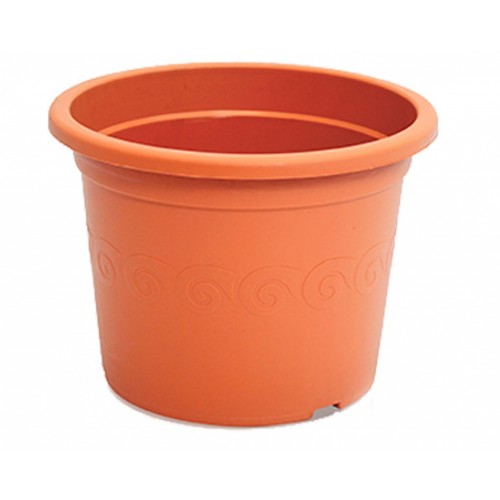 PROSPERPLAST PLASTICA Blumentopf Pflanztopf 6,5 l terracotta DP28