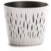 Prosperplast SANDY ROUND Blumentopf 18,9 cm, weiß DSR190-S449