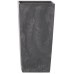 Prosperplast URBI SQUARE EFFECT Blumentopf 12,6 cm, anthrazit DURS125E-S433