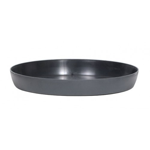 PROSPERPLAST TERRA Untersatz rund 13,5 cm, graphit, PCE3