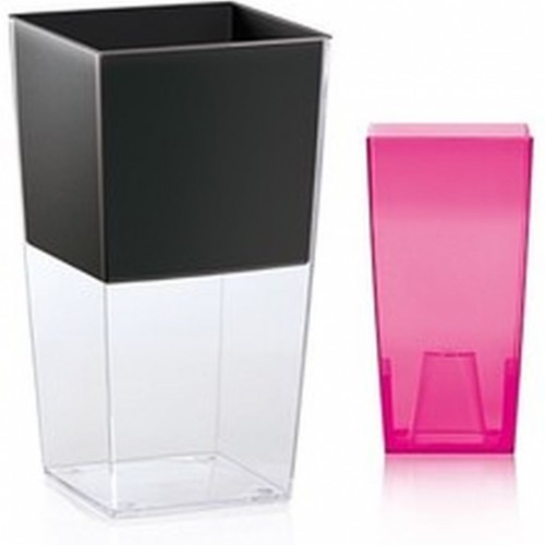 PROSPERPLAST Pflanzkübel Blumentopf URBI SQUARE Übertopf +inkl. Einsatz 4 L, pink DURS140P PROSPERPLAST Pflanzkübel Blumentopf URBI SQUARE Übertopf +inkl. Einsatz 4 L, pink DURS140P