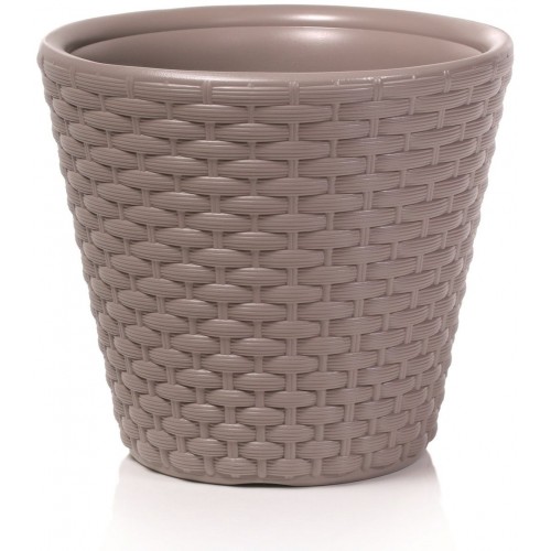 Prosperplast RATO Blumentopf 47,8x44,2cm mocca DBR490