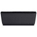 Prosperplast RATOLLA P Blumenkasten mit Untersetzer 38,6x15,4x14,2cm anthrazit DRL400P-S43