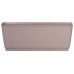 Prosperplast RATOLLA P Blumenkasten mit Untersetzer 49,2x17,2x17,4cm mocca DRL500P-7529U