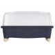 Prosperplast RESPANA PLANTER WOOD LOW Heimgewächshaus 77 cm, anthrazit ISEW780