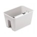 PROSPERPLAST RATOLLA Reling Blumenkasten 39,6 x 27,2 x 22,5 cm weiß DRLB400