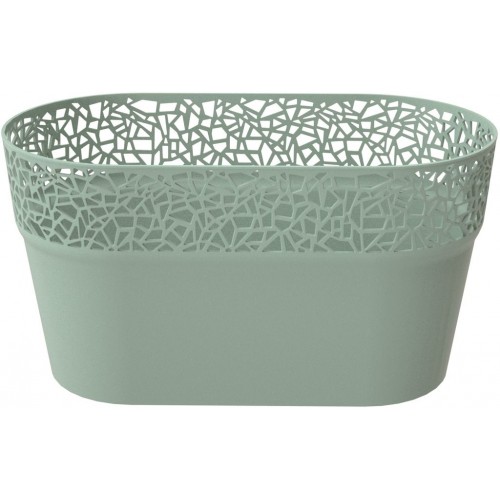 Prosperplast Tree Blumentopf mit Spitzenoptik 28 cm salbei DTRE275-623U Prosperplast Tree Blumentopf mit Spitzenoptik 28 cm salbei DTRE275-623U
