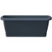 Prosperplast RESPANA Blumenkasten mit Untersetzer 88,5x18,4x14,5cm, anthrazit ISE900P-S433