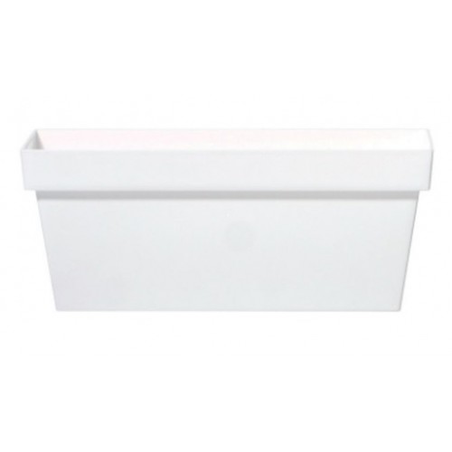 Prosperplast CUBE CASE Blumenkasten 39,2x18,2x16cm weiß DCUC400-S449