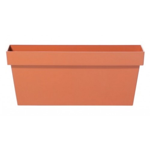 PROSPERPLAST CUBE CASE Blumenkasten Balkonkasten 8L terrakotta DCUC400