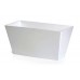 Prosperplast TUBUS Fall Blumentopf 40x21,6x20cm weiss DTUC400-S449