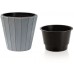 Prosperplast WOODE Blumentopf 48,8x45,7cm Stein Grau DBWO490-405U