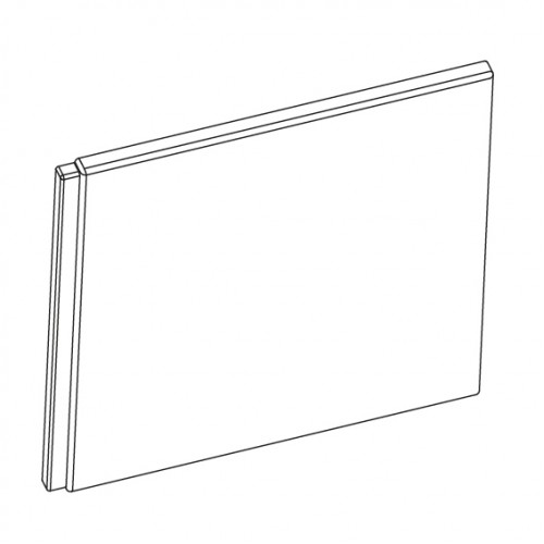 RAVAK Panel A Seite U 75, schneeweiß CZ00130A00