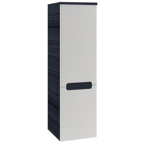 RAVAK Classic SB-350 L Hochschrank, Strip Onyx/Weiß X000000251