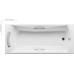 RAVAK Badewanne SONATA 180 x 80 snowwhite CW01000000